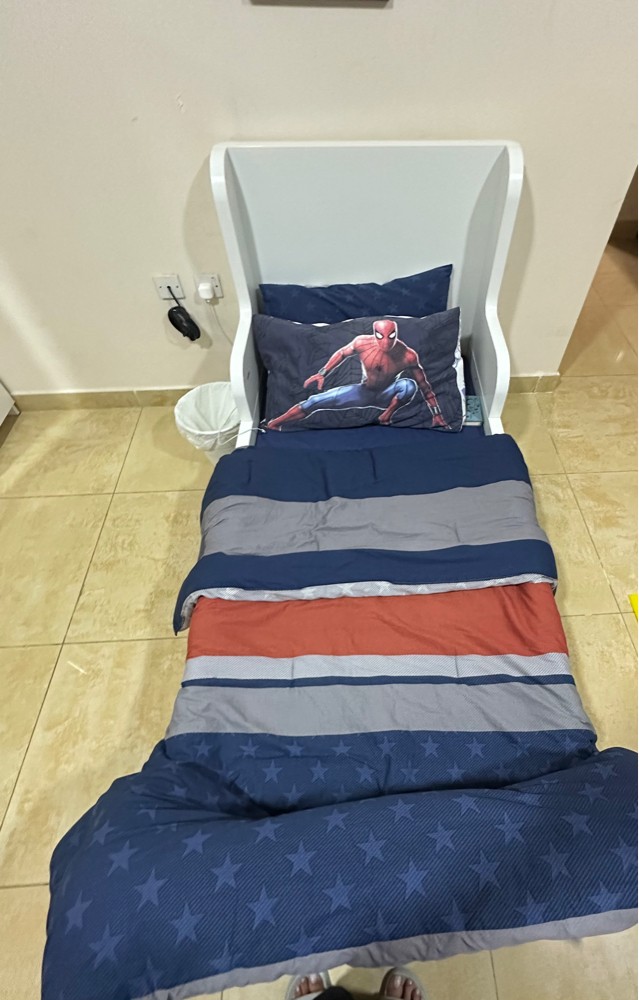 kids bed with mattress from ikea  - 1