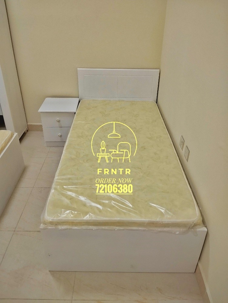 Single Bed and mattress. - 5
