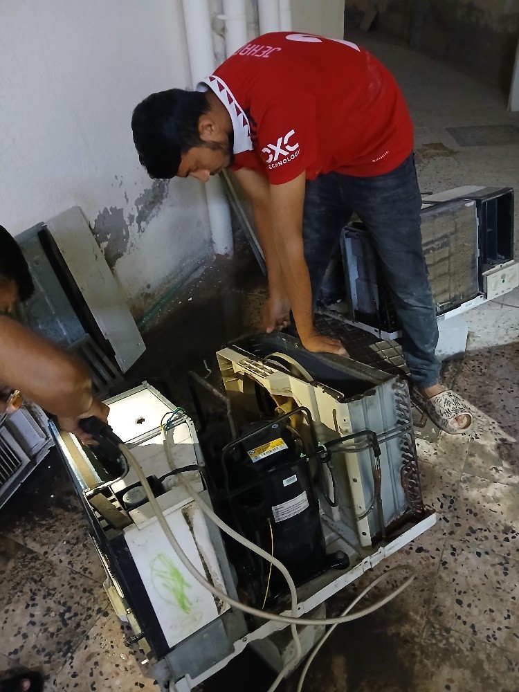 All Air condition work. - 10