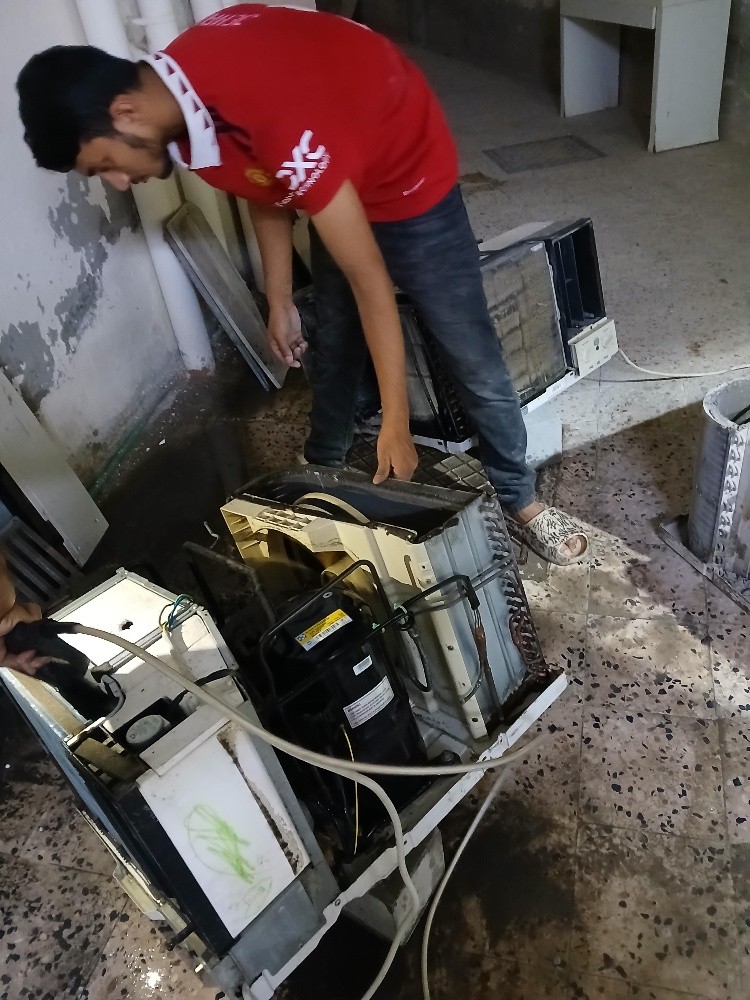 All Air condition work. - 9