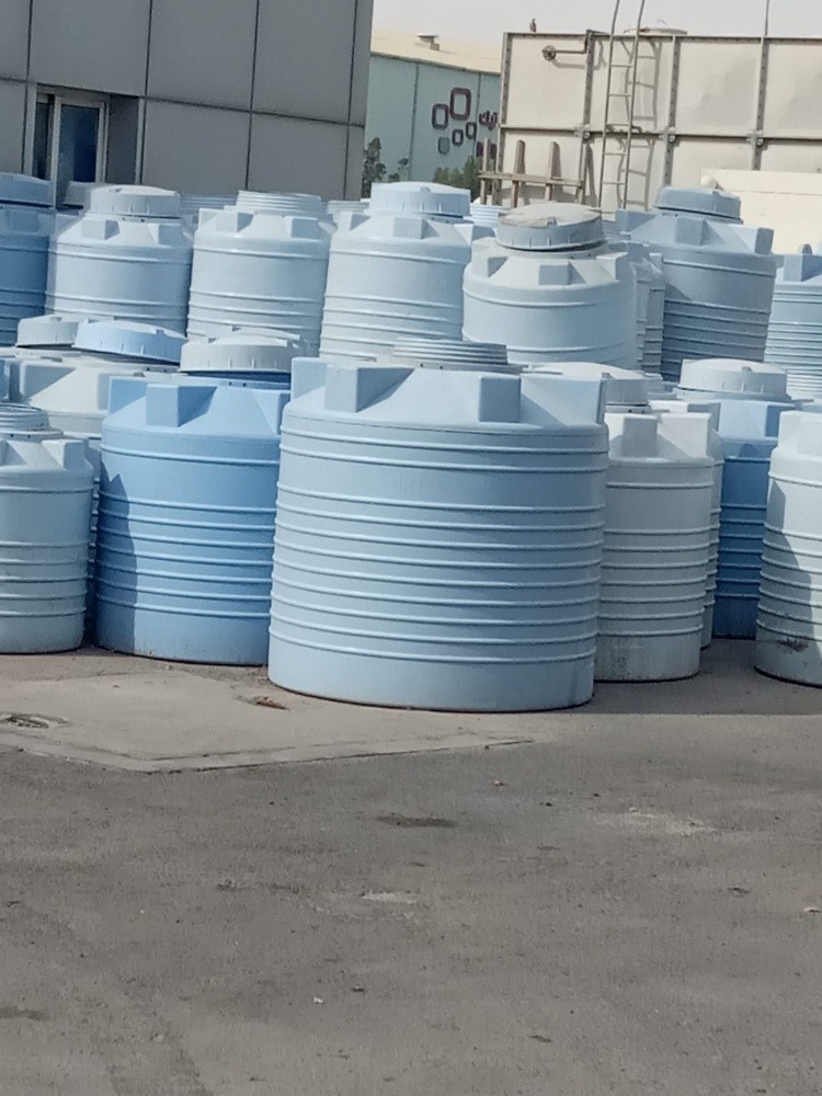 water tank and road barriers - 2