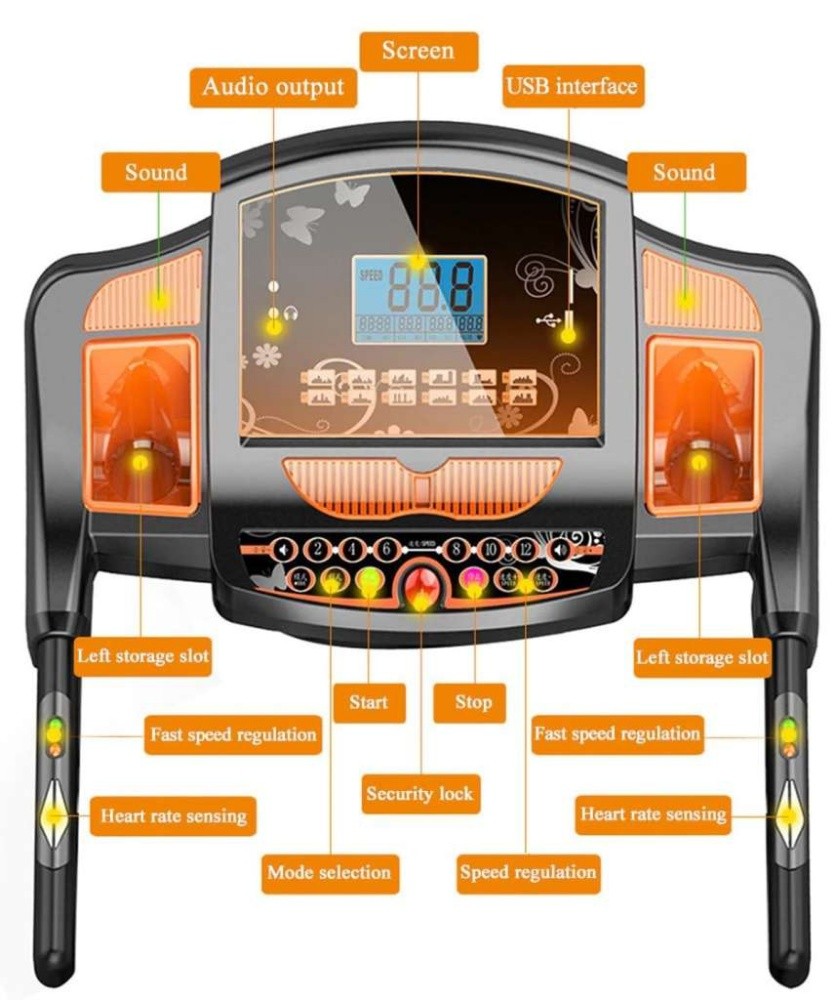 treadmill with back massage - 10
