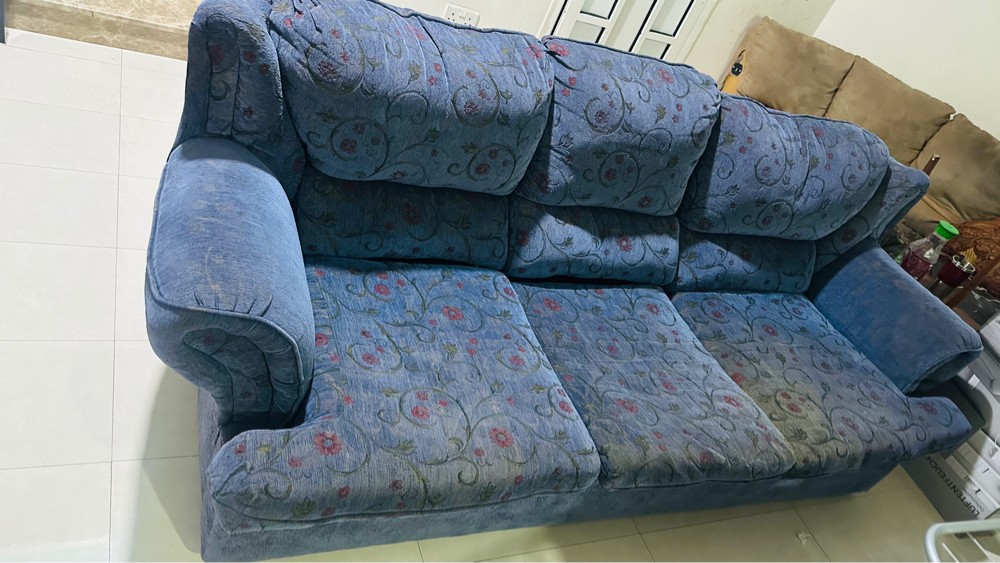 3 Seater Sofa with pillows - 1