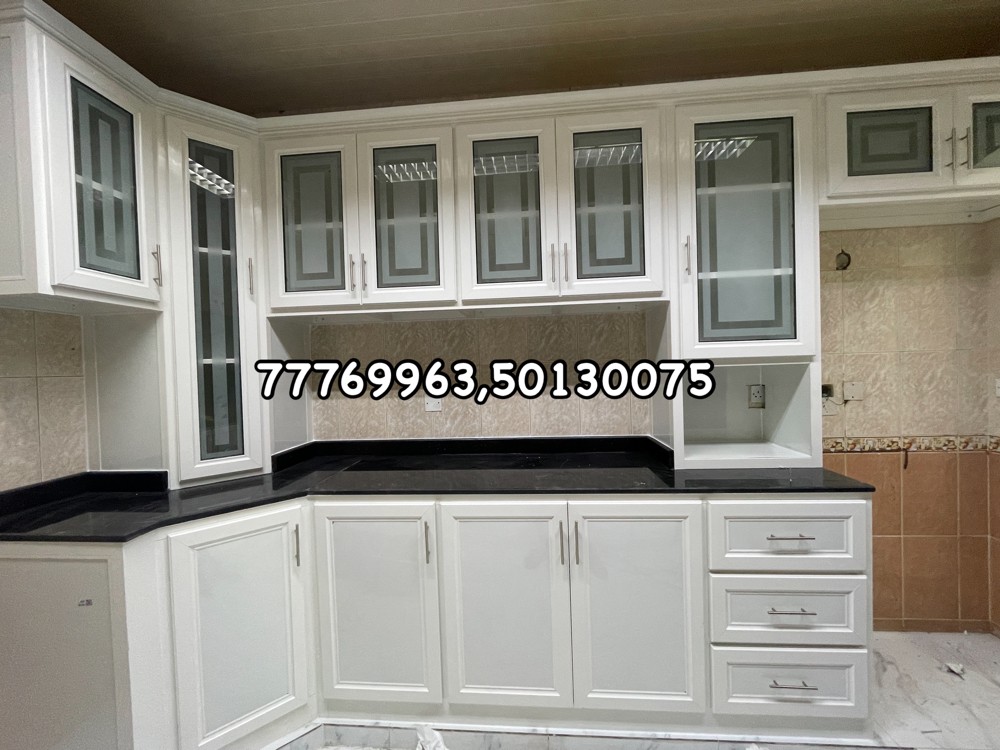 Aluminum work kitchencabinet upvc - 14