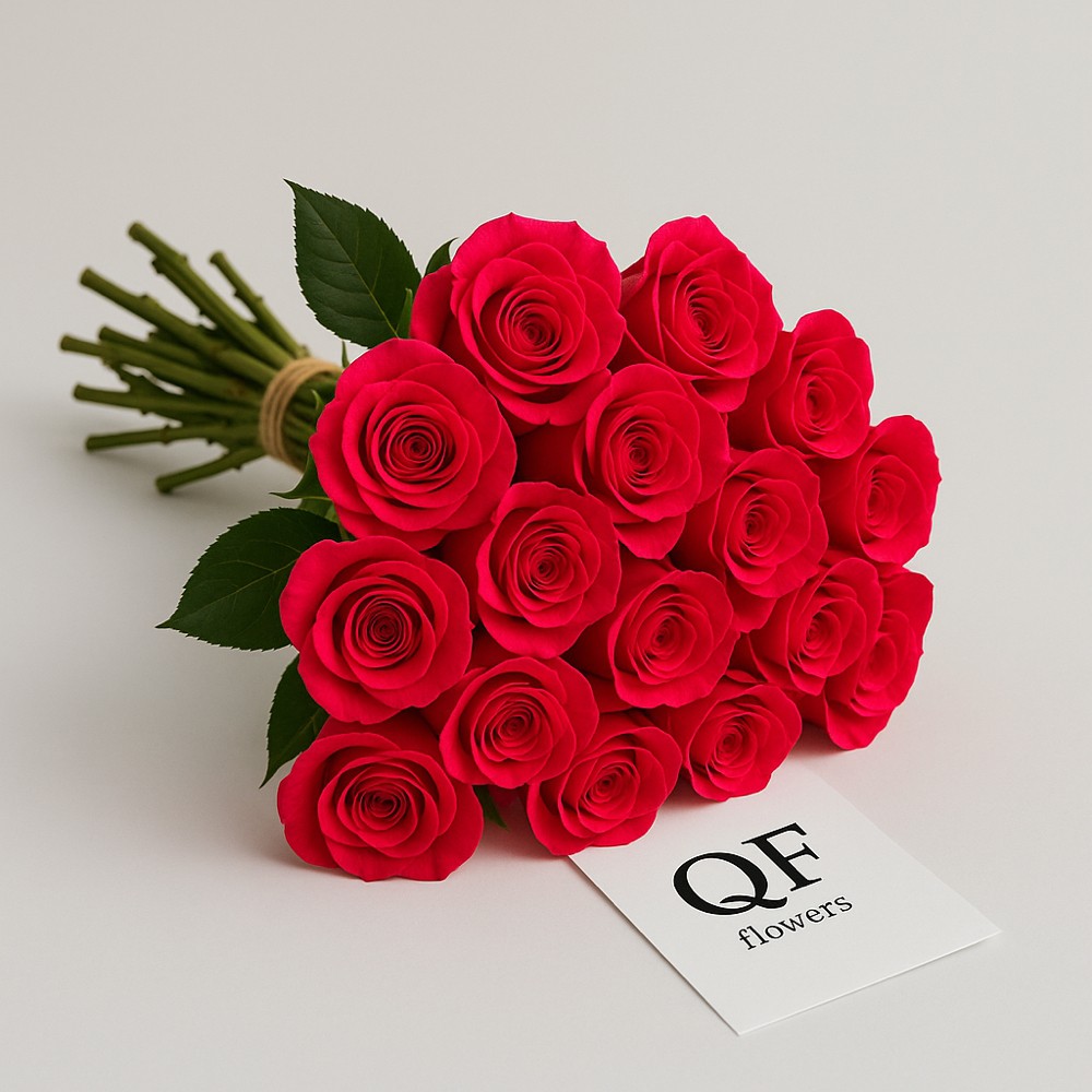 fresh flowers 25 roses = 125/- - 2