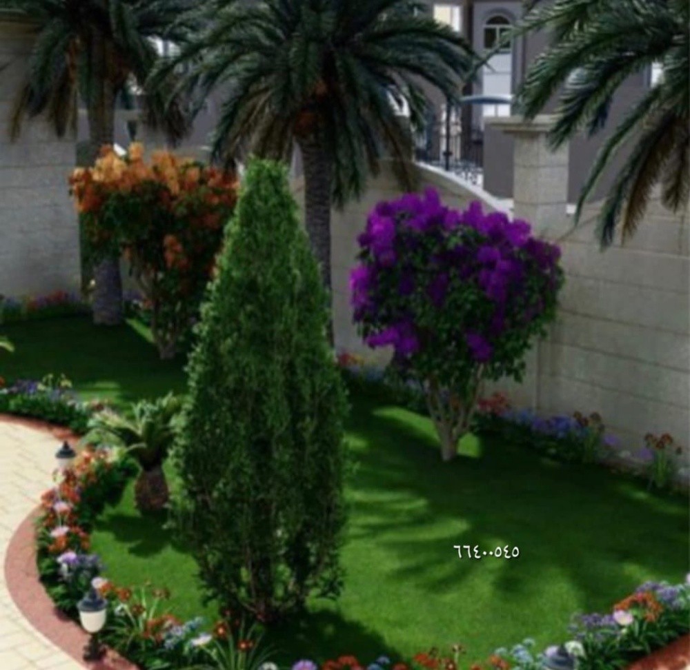 تنظيف وترتيب وتنسيق الحدائق - 3