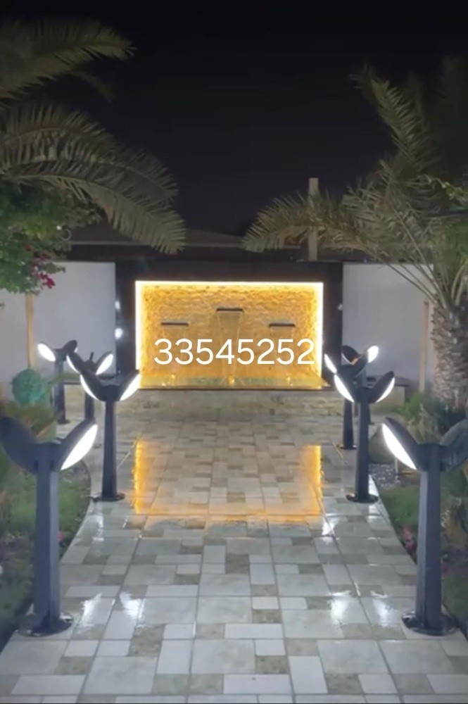 ديكورات حدائق شلالات ونوافير - 15