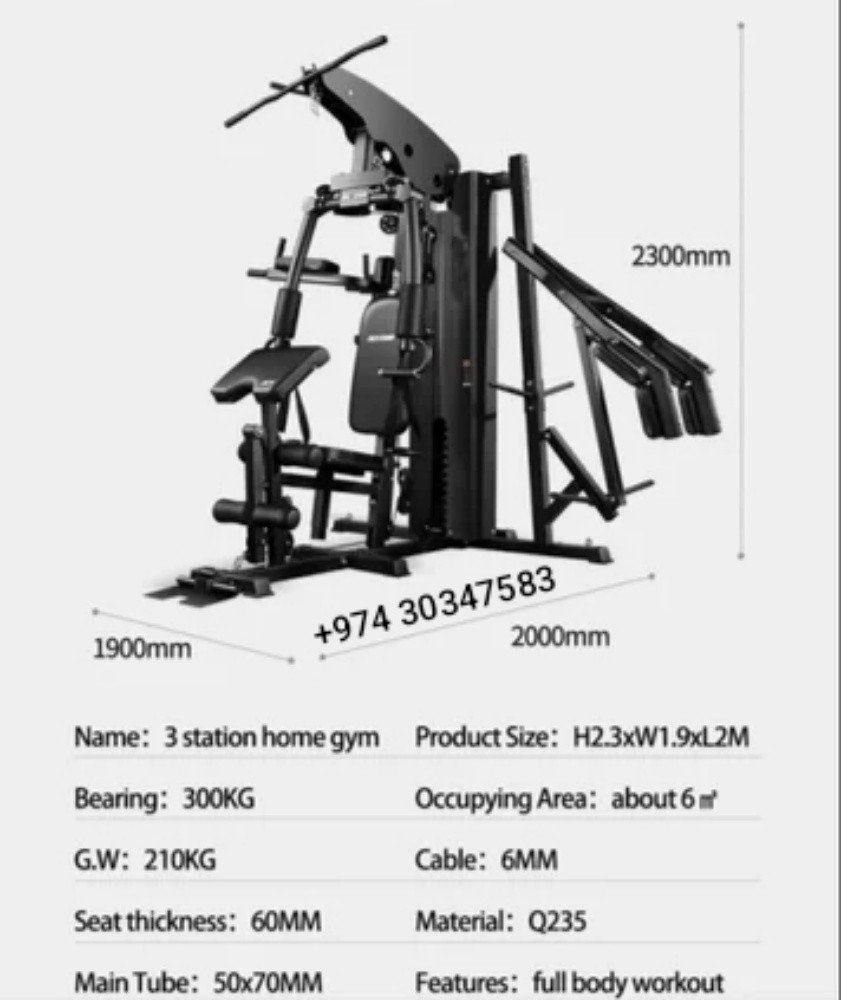 multiple gym machines - 3