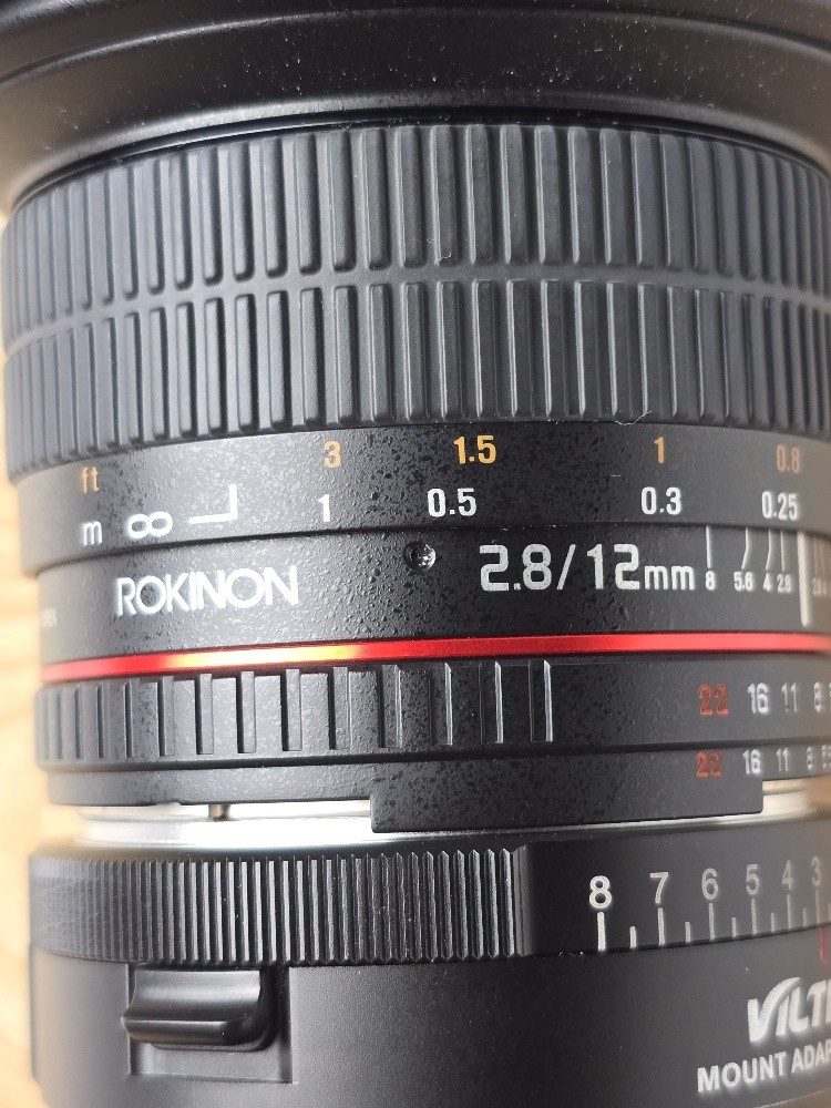 Rokinon 12mm fishey f2.8 - 3