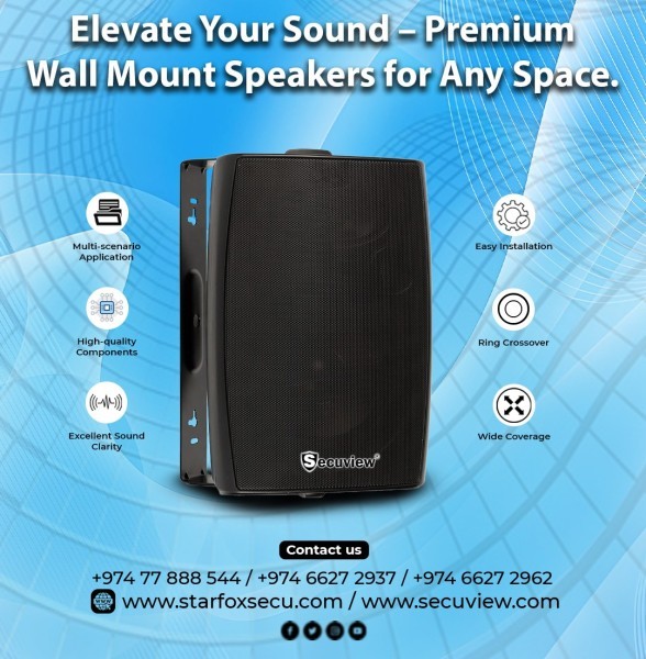 Secuview Wall Mount Speakers - 1