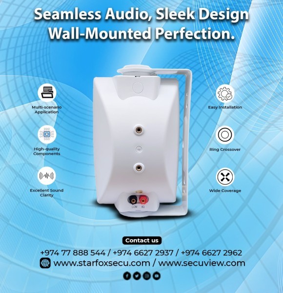 Secuview Wall Mount Speakers - 4