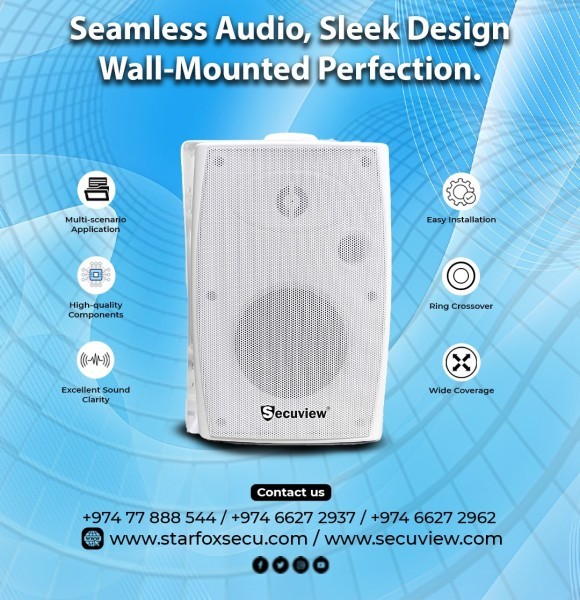 Secuview Wall Mount Speakers - 3