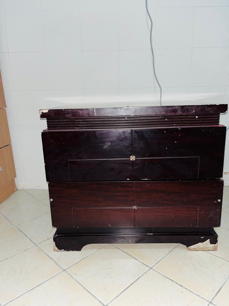 طاولة سرير جانبية  - 1