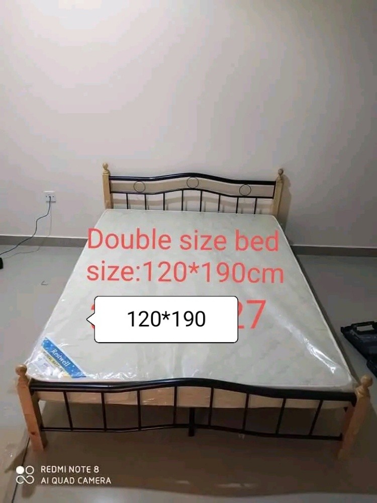 Bed fame with medical mattaess - 6