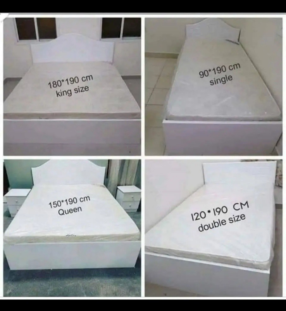 Bed fame with medical mattaess - 12