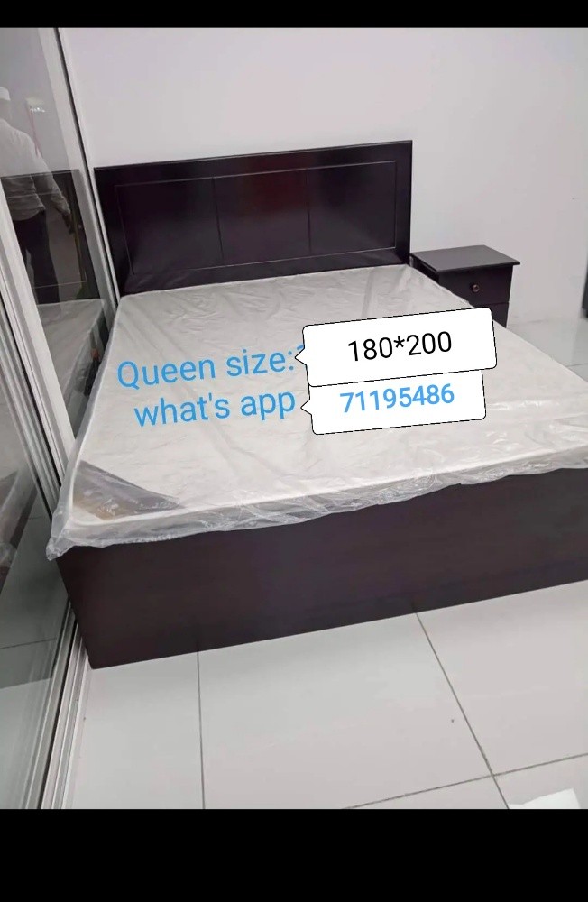 Bed fame with medical mattaess - 9
