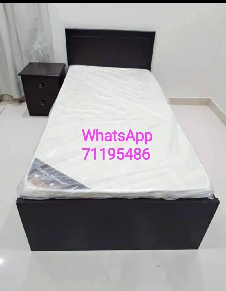 Bed fame with medical mattaess - 8