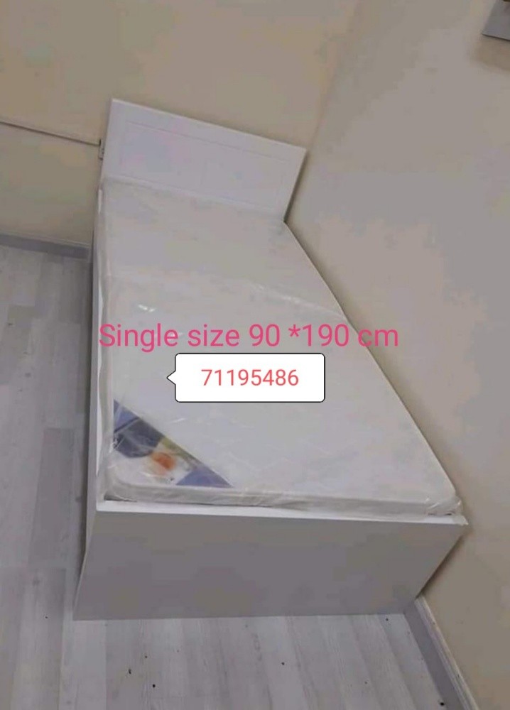 Bed fame with medical mattaess - 7