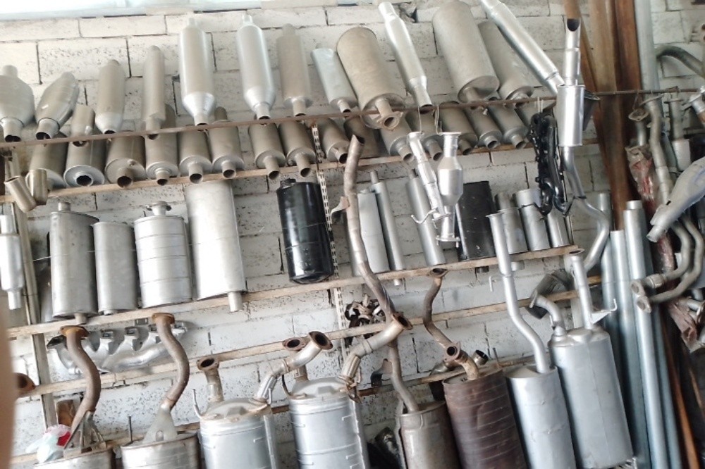 Silencer menuful parts - 1