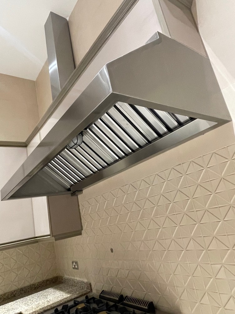 Hood stainless steel  - 5