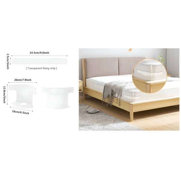 Bed Sheet Holder Strap Set - 1
