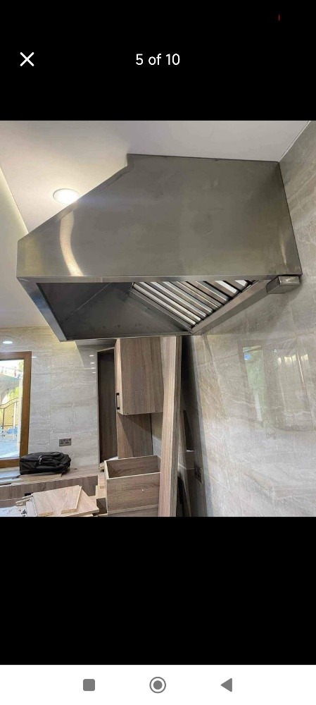 SS kitchen hood. - 3