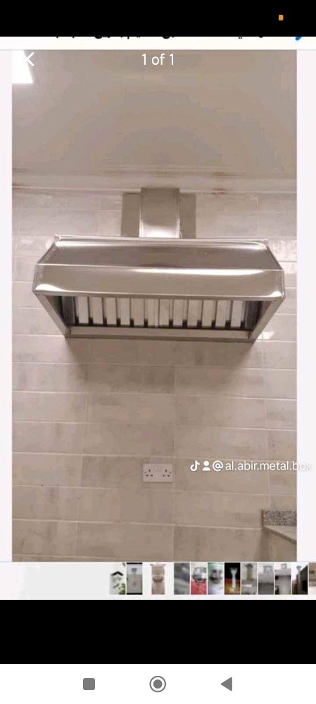 SS kitchen hood. - 13