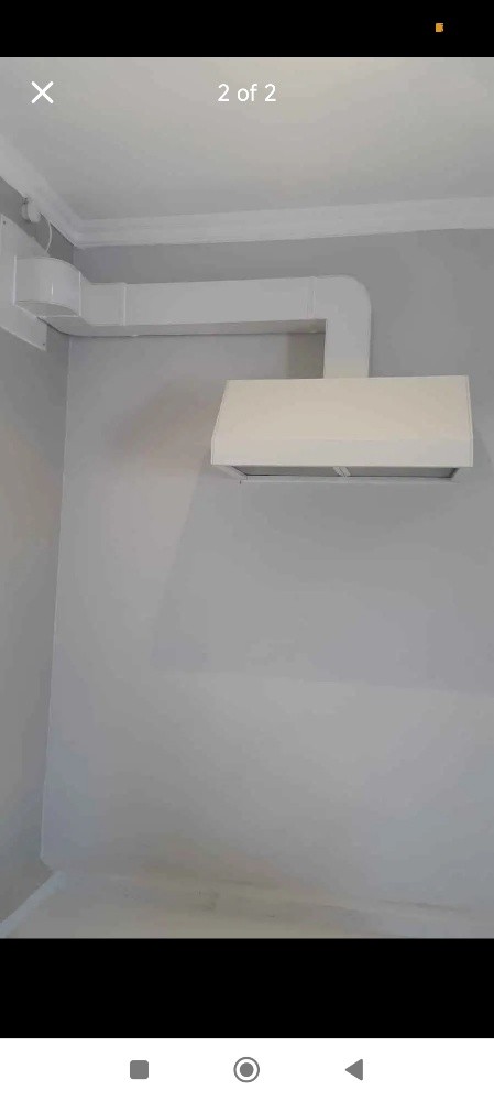 SS Kitchen single skin hood. - 12