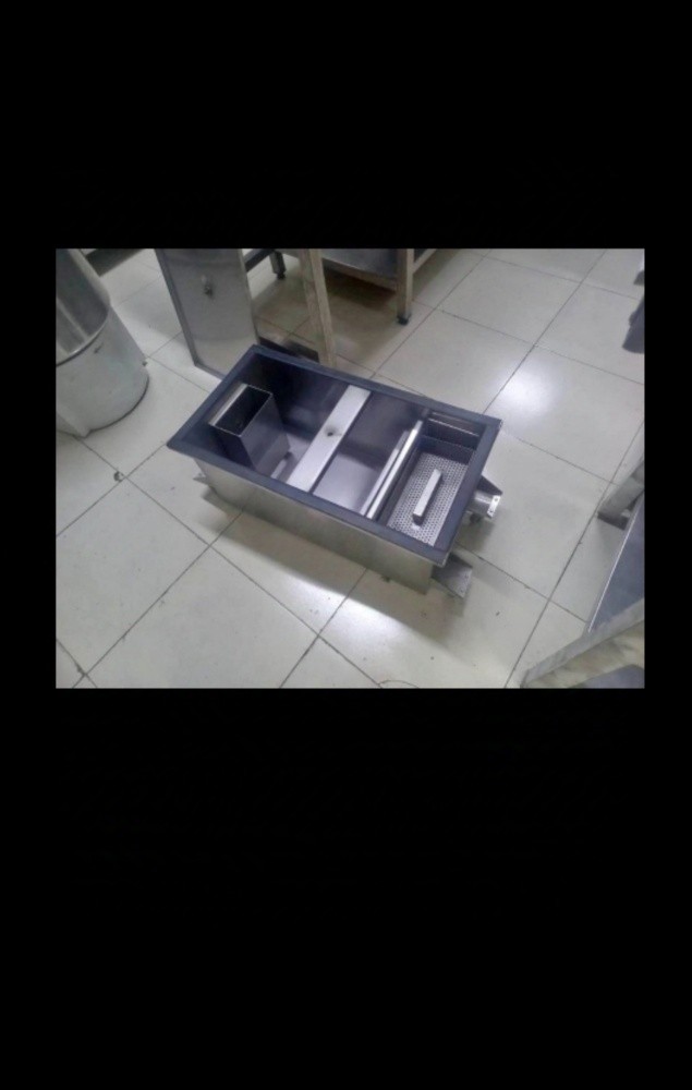 SS grease trap sink oil filter. - 8