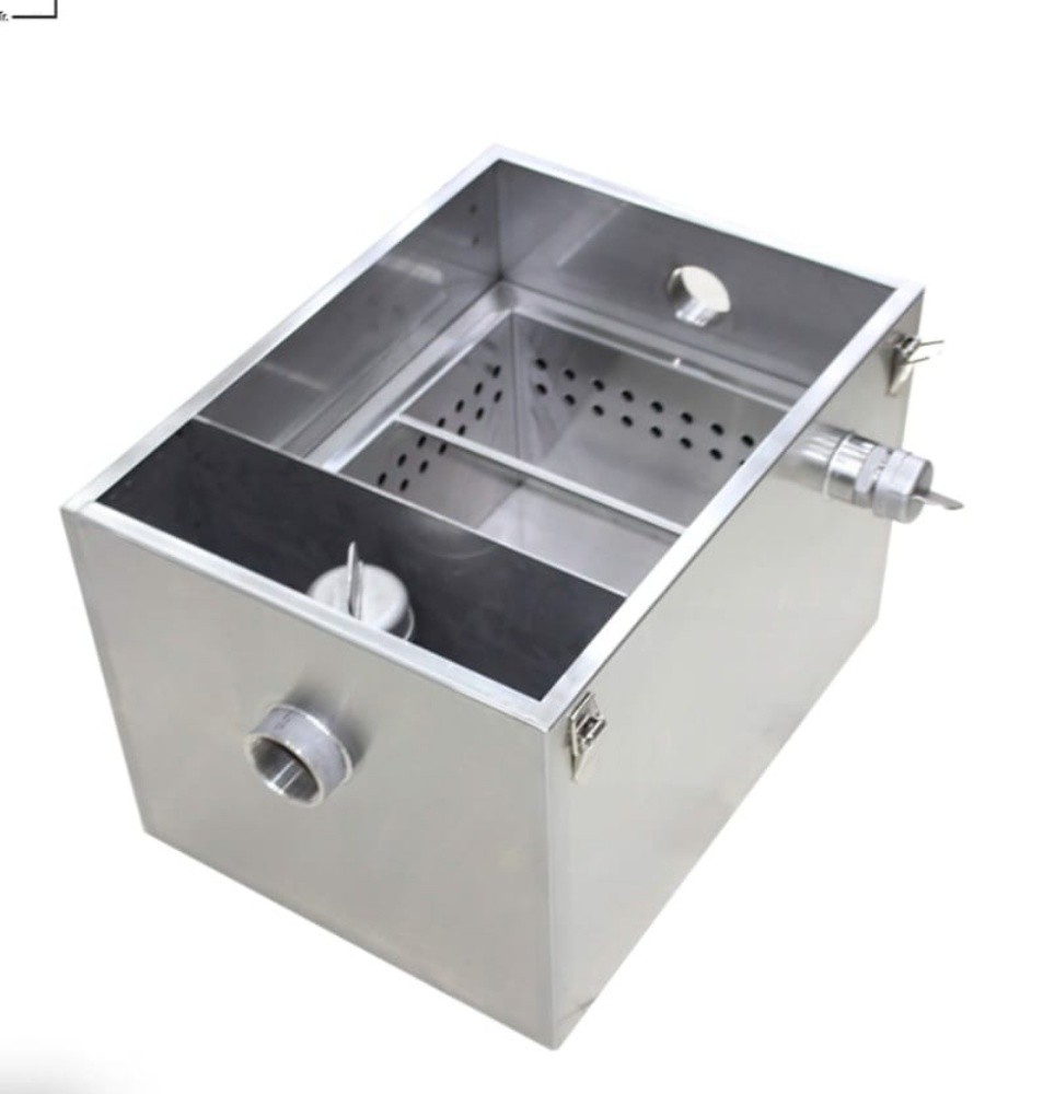 SS grease trap sink oil filter. - 6