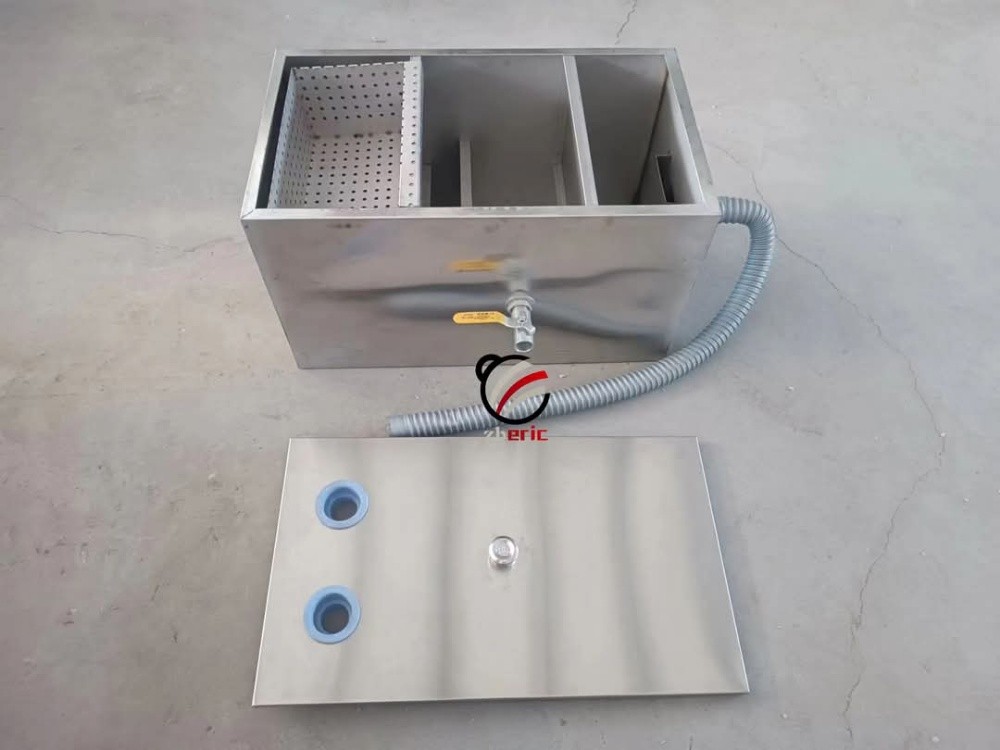 SS grease trap sink oil filter. - 3