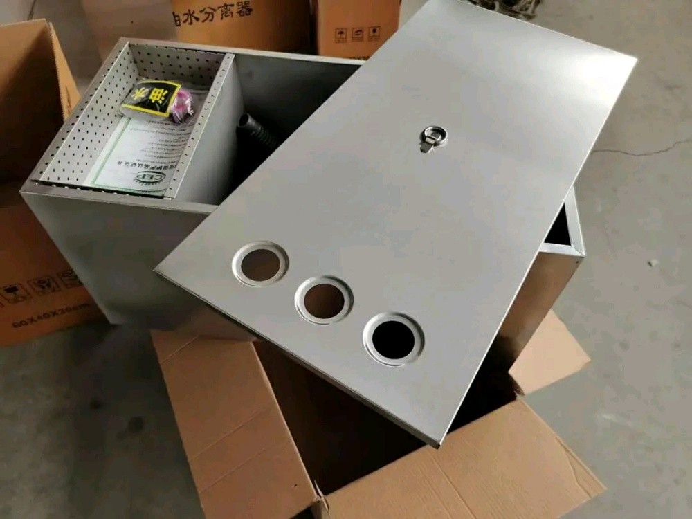 SS grease trap sink oil filter. - 12