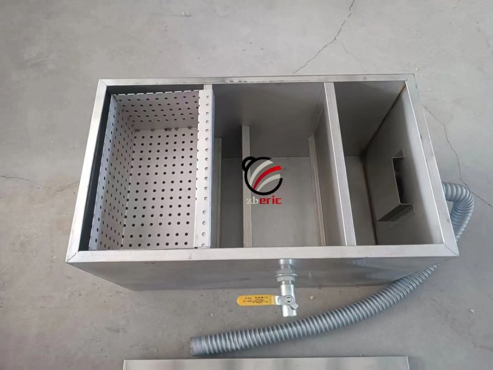 SS grease trap sink oil filter. - 5