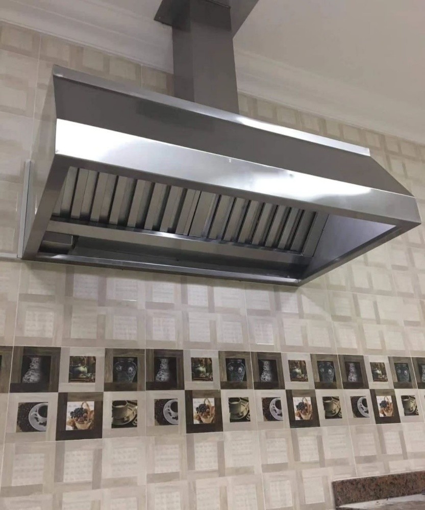 Kitchen hood and exhaust work. - 11