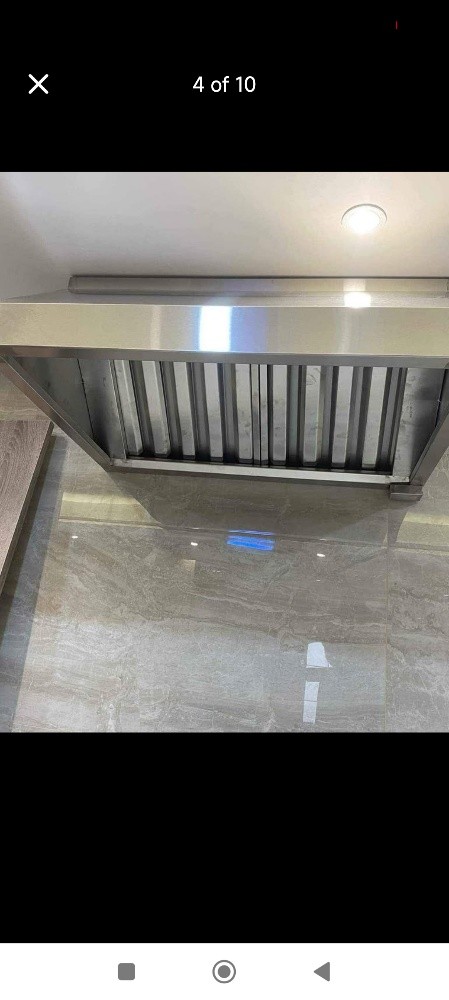 Kitchen hood and exhaust work. - 7