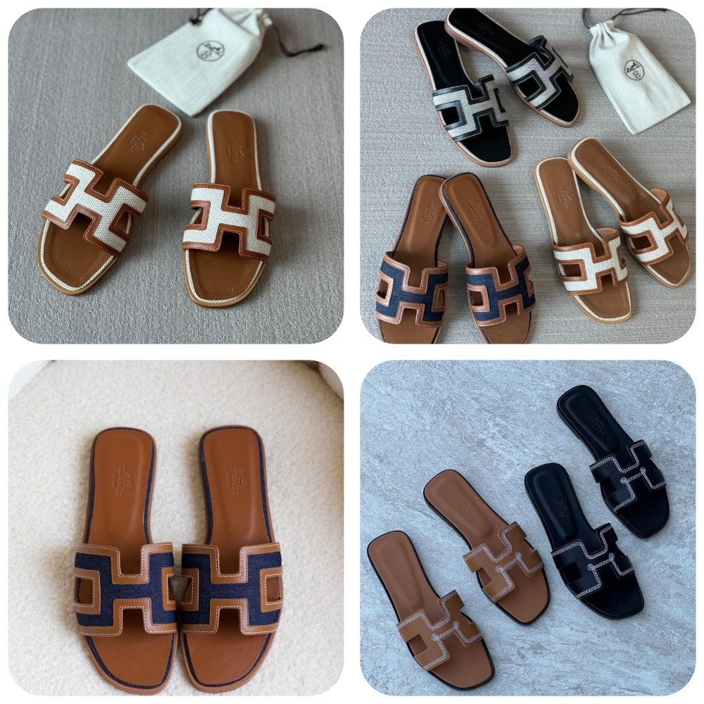 Hermes slipper available - 3