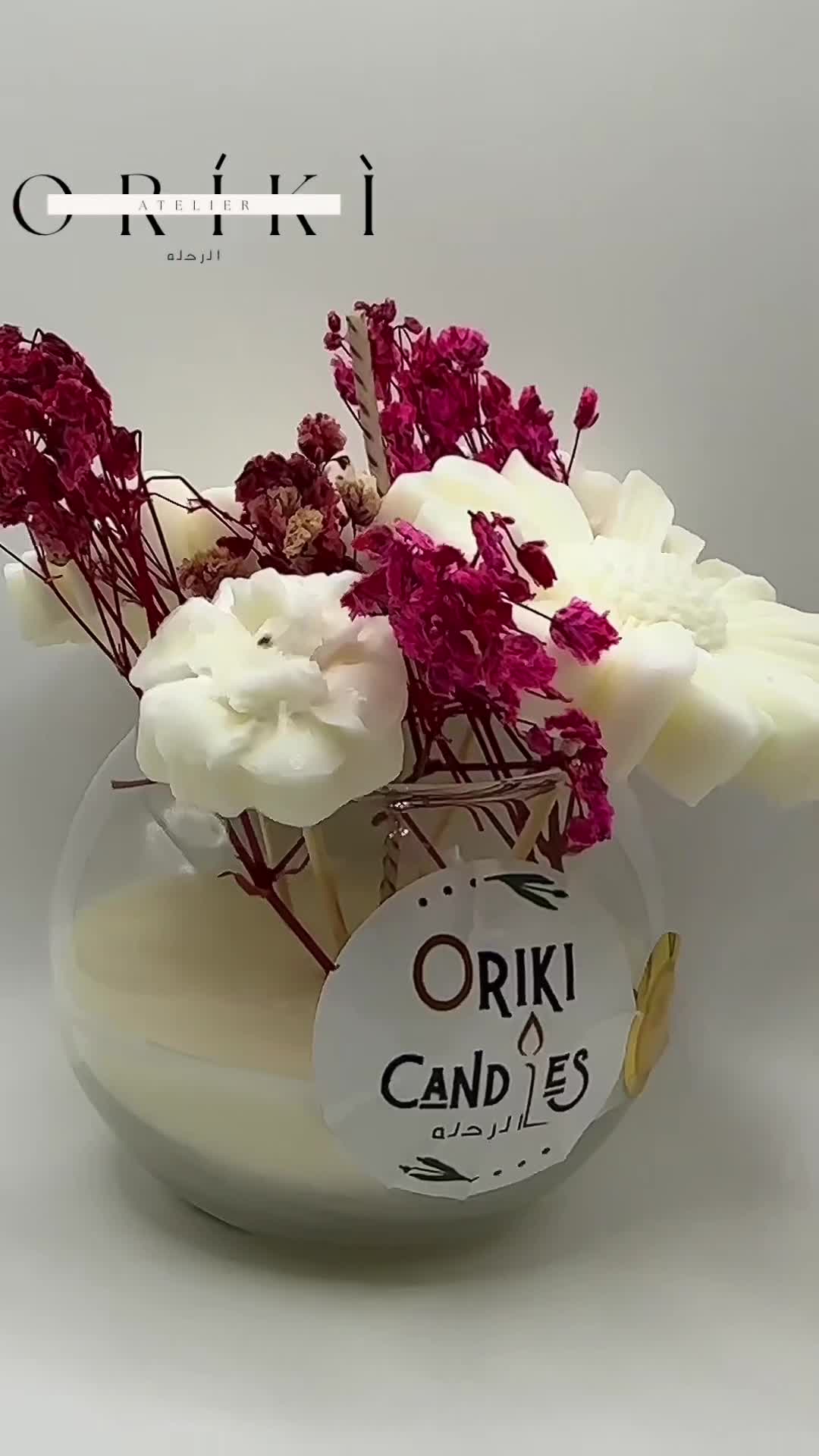 شموع فاخرة معطرة مصنوعة يدويا - 9