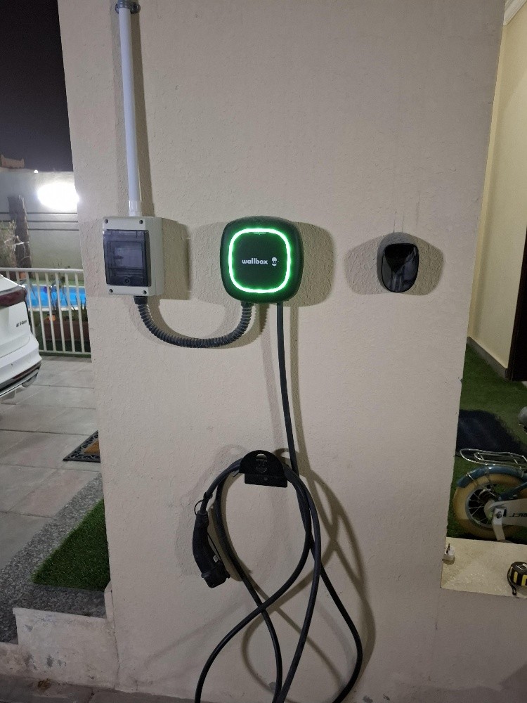electric car charger installation - 2