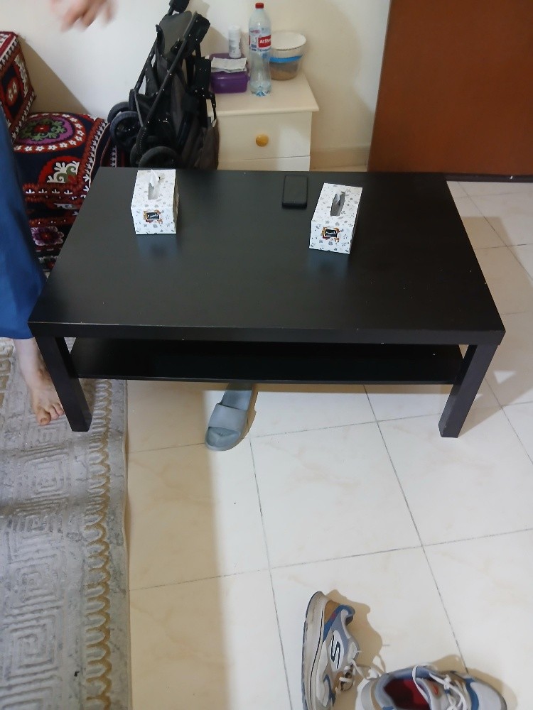 sofa bed + ikea table - 3