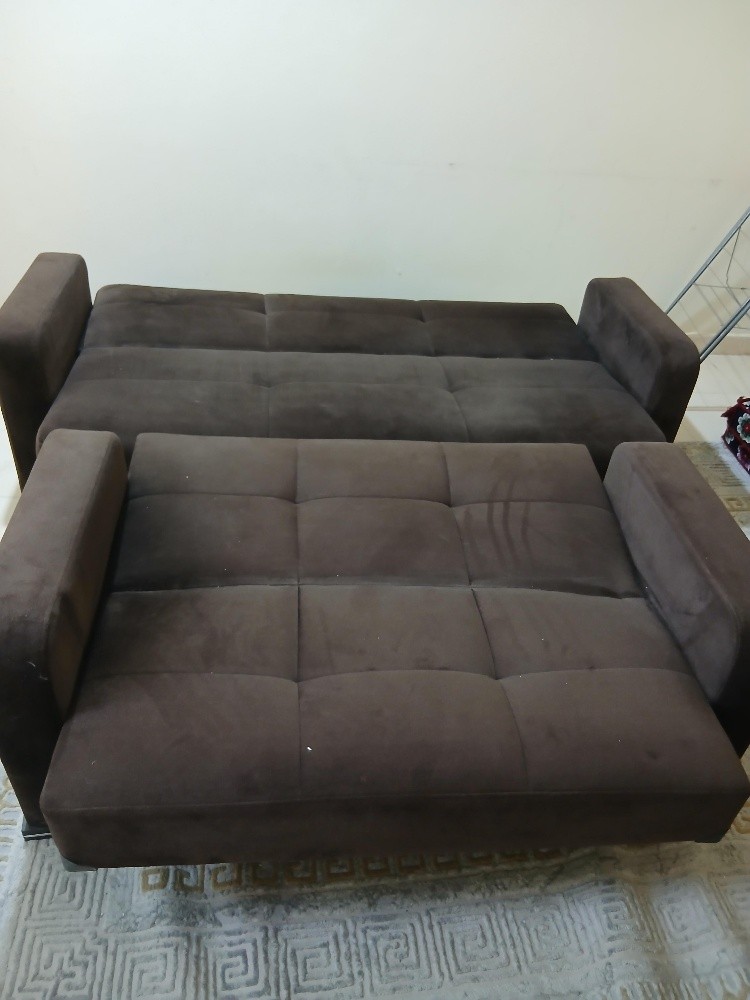 sofa bed + ikea table - 5