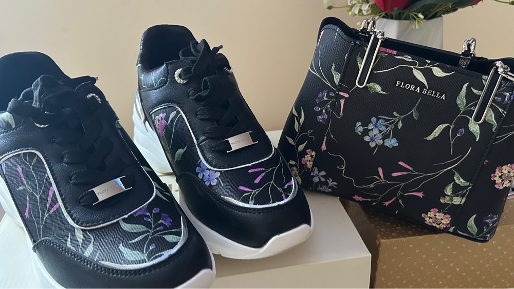 flora bella shoes and bag  - 1