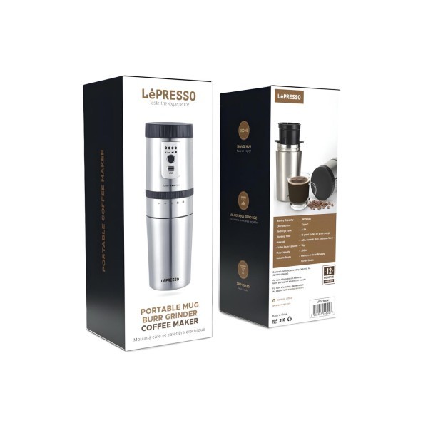 Coffee Maker with Built-in Grinde - 3