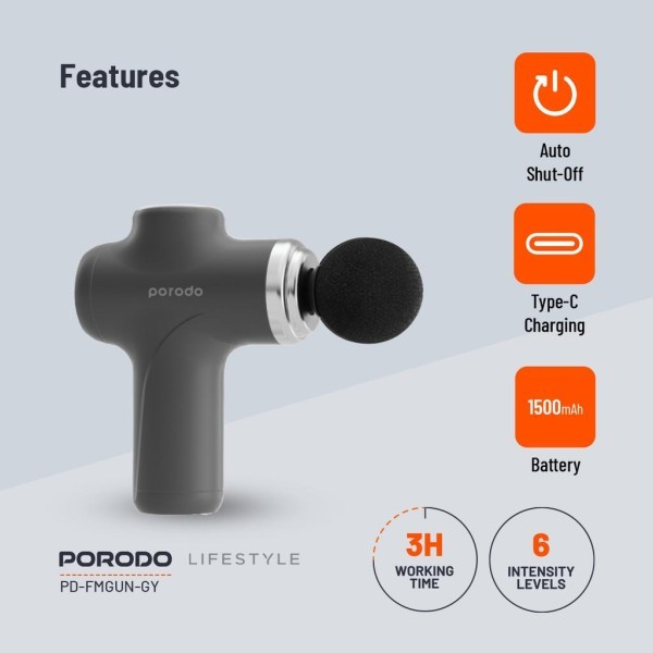 PorodoPrecision Handheld Massager - 4