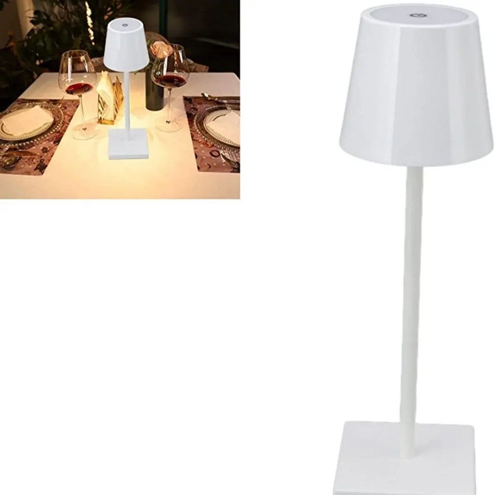 gold and selver tabel lump - 6