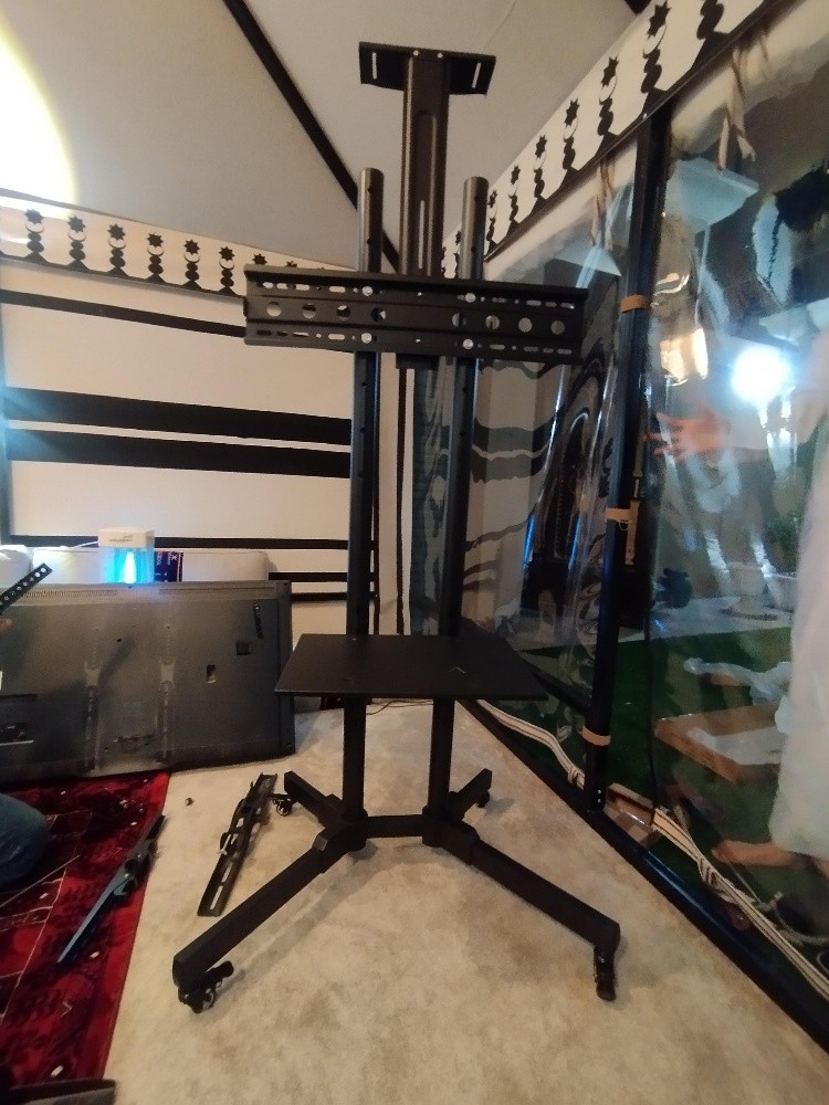 Television Stand With wheels - 1