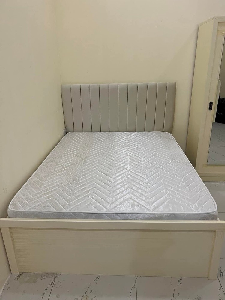 bed, mattress,cupboard available - 2