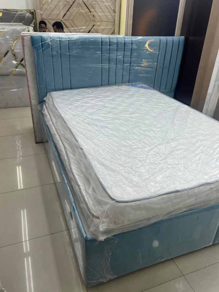 bed, mattress,cupboard available - 4