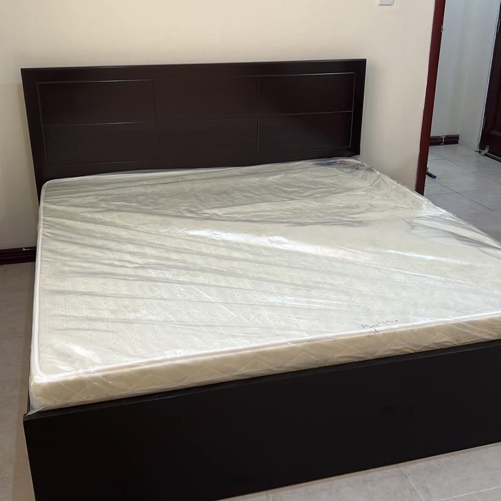 bed, mattress,cupboard available - 3