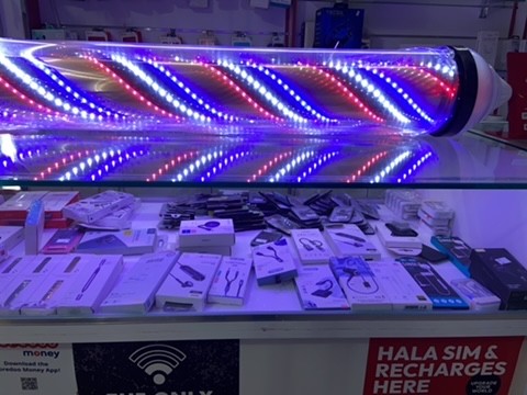professional lamp of hair salon  - 3