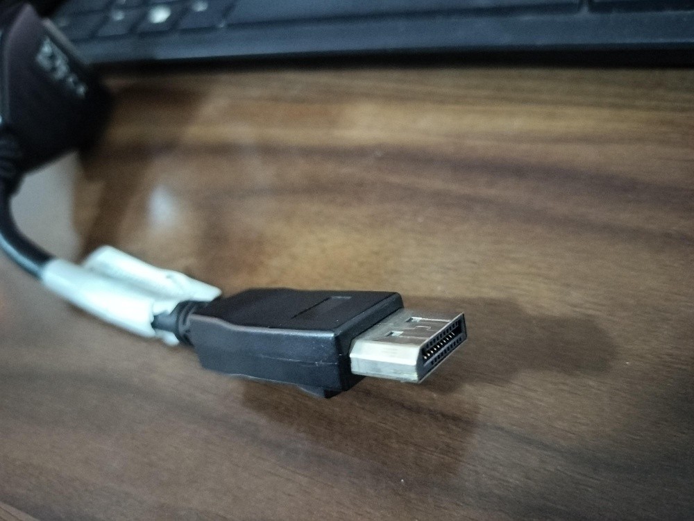DVI cable + DVI to DP converter - 3